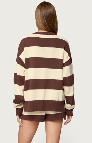 Riley Oversized Striped Sweater image number 3