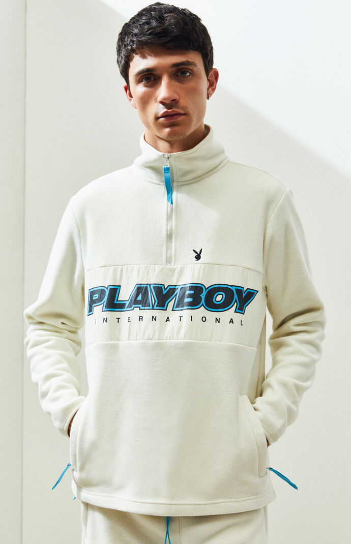 fleece half zip jumper