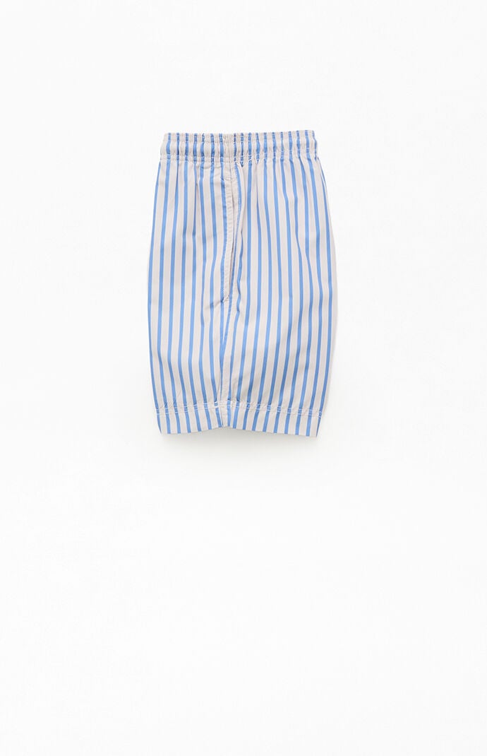 Pacsun Dolphin Striped 4.5" Swim Trunks