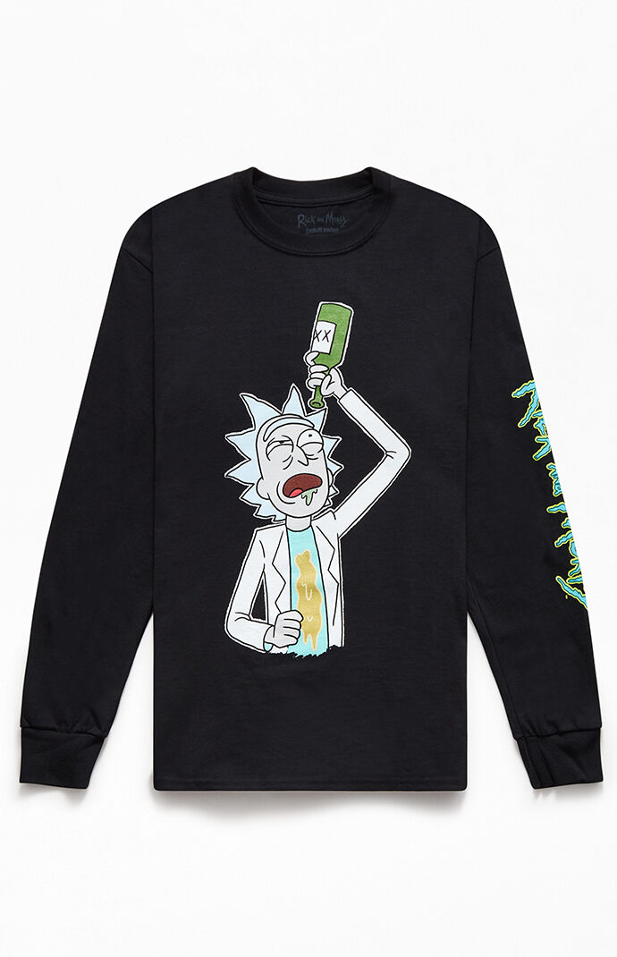 rick and morty hoodie pacsun