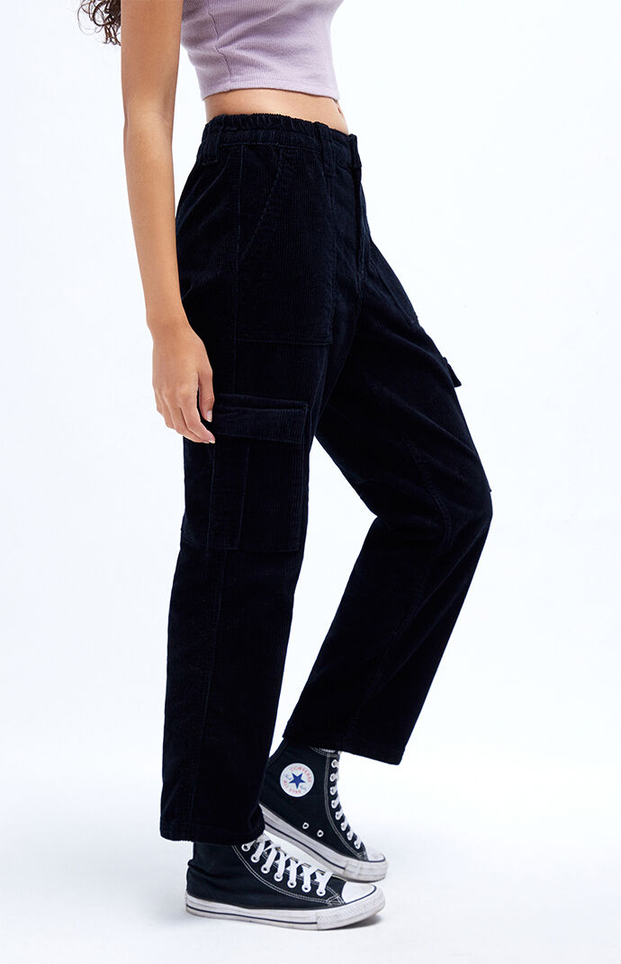 Pacsun black cargo pants 2025