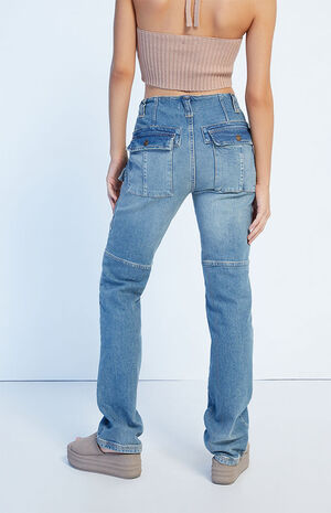 Dream Maker Relaxed Mid Rise Jeans image number 4
