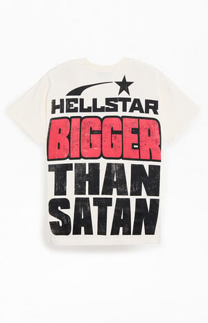 White Bigger Than Satan T-Shirt image number 2