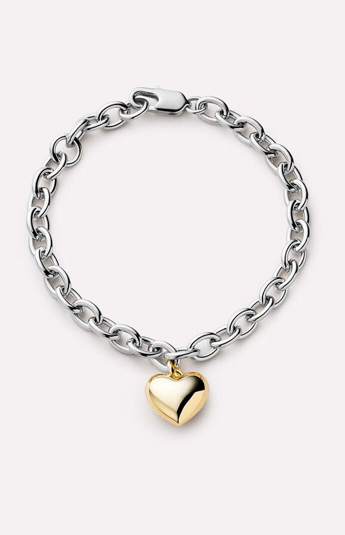 Ana Luisa Lev Two-Tone Chain Bracelet