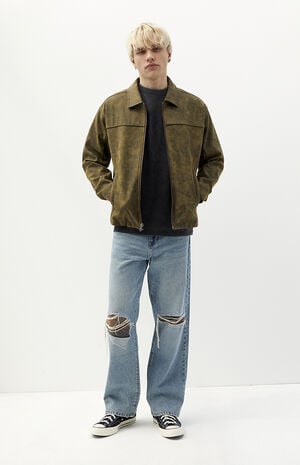 Dylan Baggy Jeans Panel Medium Blue image number 6