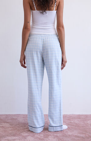 Flannel Baggy Pajama Pants image number 4