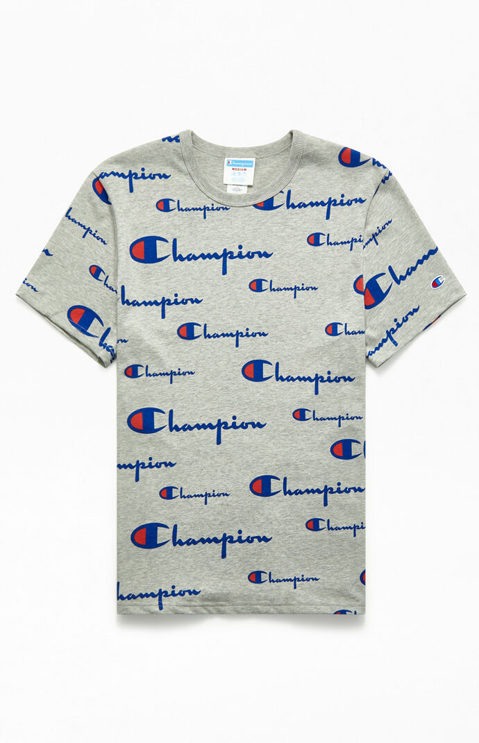 champion written all over shirt