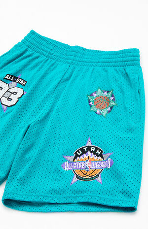 NBA All-Star Game 1993 Utah Jazz Basketball Shorts image number 3