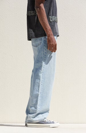 Eco Indigo Baggy Jeans image number 3