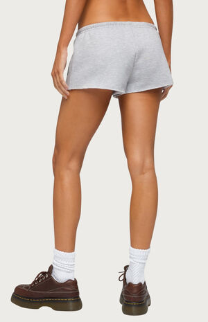 Sporty Babe Edikted Micro Shorts image number 3