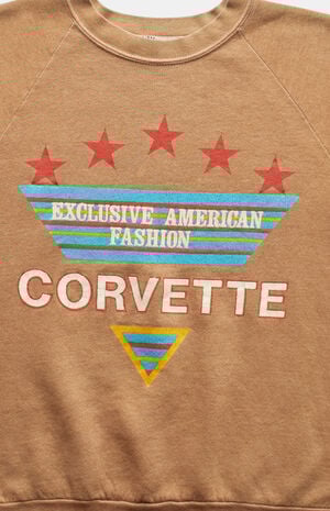 80s Corvette Crew Neck Sweatshirt image number 2