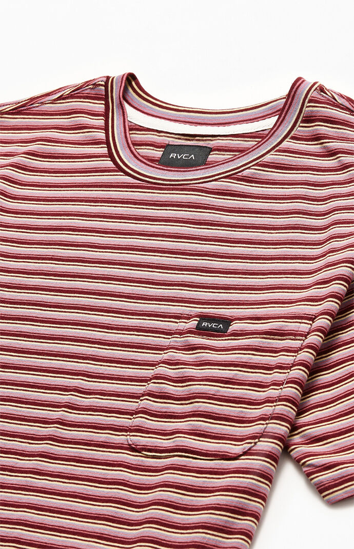 Downline Striped Pocket T-Shirt