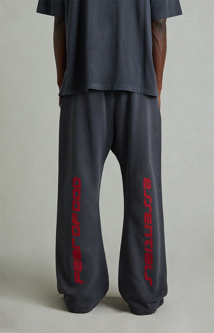 Fear of God ESSENTIALS Iron Gray Fleece Flare Sweatpants