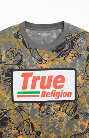Buddha Camo Logo T-Shirt image number 2