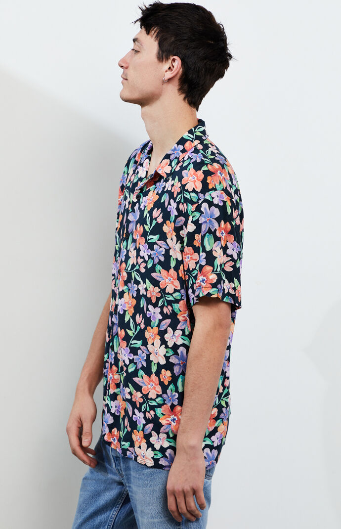 Veil Floral Button Up Shirt