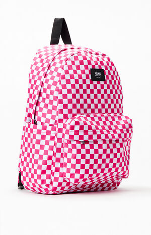 Kids Old Skool Grom Check Backpack image number 2
