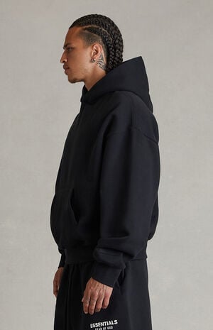 Vintage Black & White Classic Hoodie image number 3