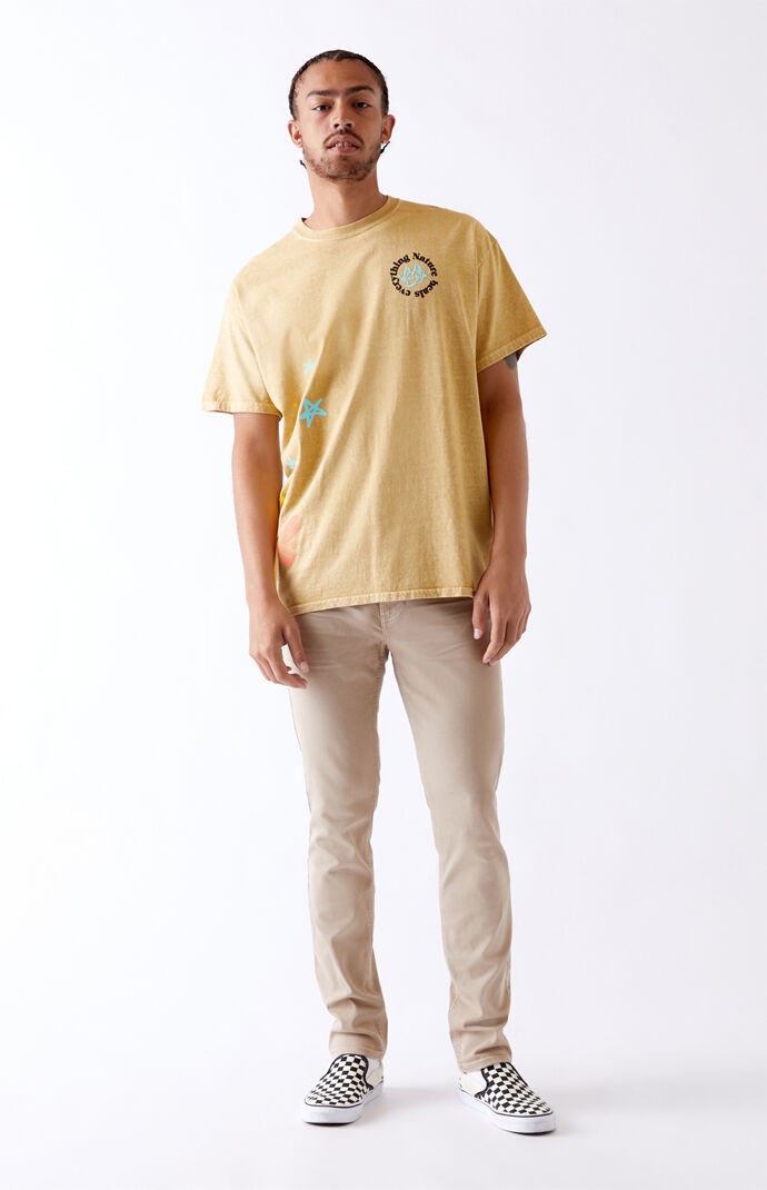 pacsun khaki jeans