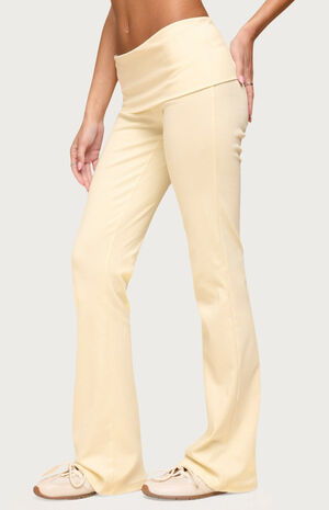 Ivanne Foldover Flared Pants image number 2
