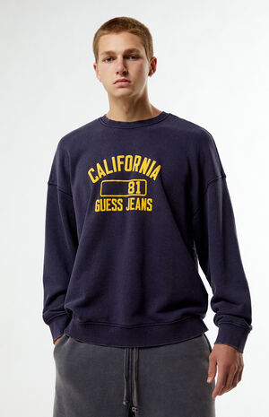 California Puff Graphic Crew Neck Sweatshirt image number 2