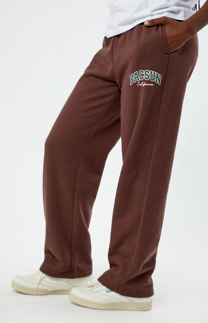Kids brown sweatpants store