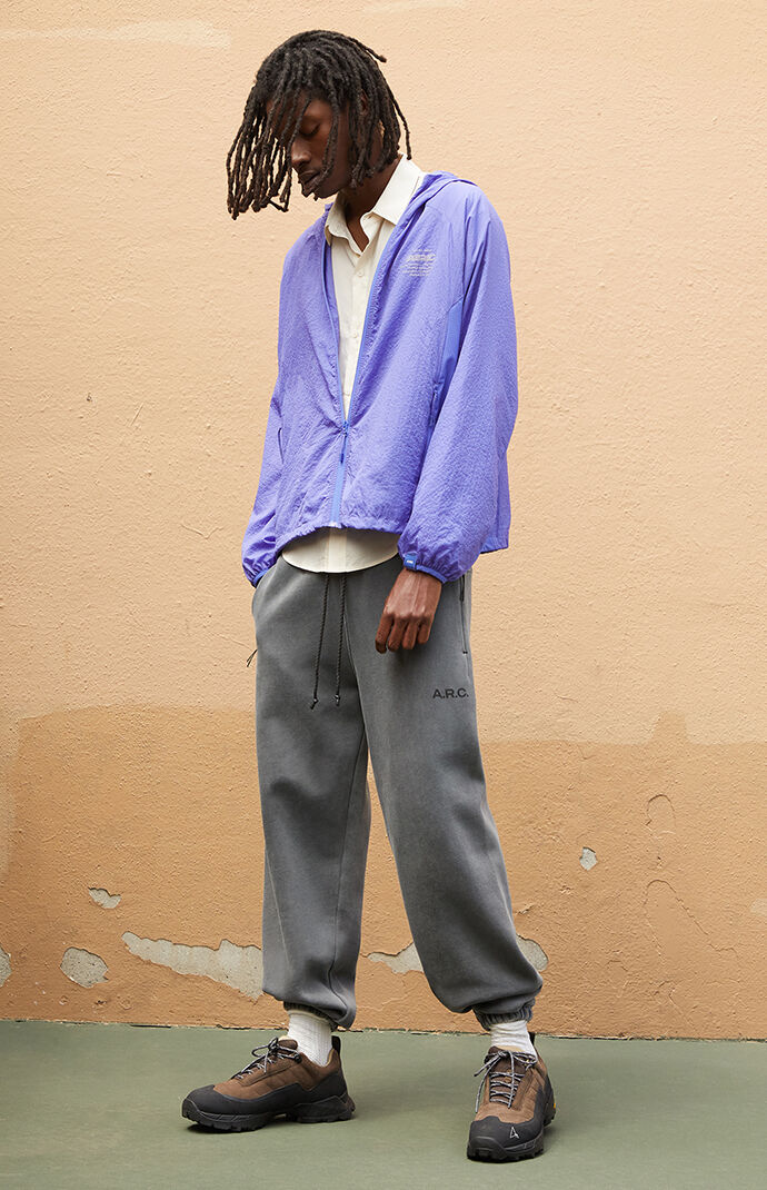 [Attends] ★ basic sweat pants A.R.C. Black Fleece Jogger Sweatpants | PacSun