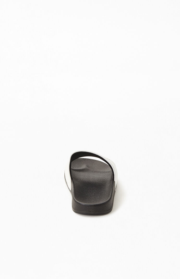 By PacSun Women's Black & White Bunny Slide Sandals