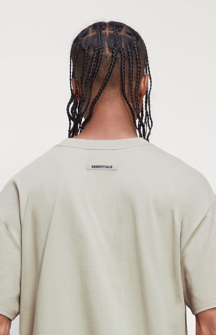 Essentials tee moss clearance