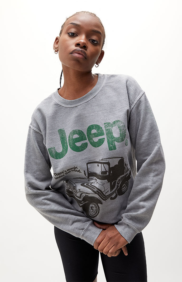 Jeep crewneck sweatshirt clearance