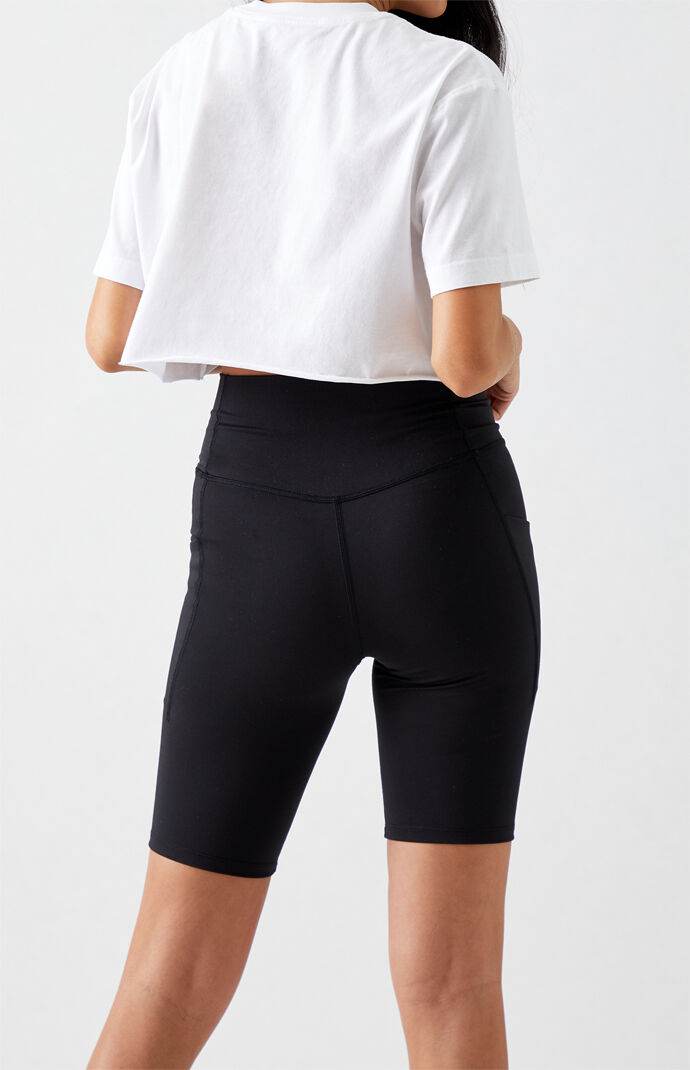 High Waisted Active Bike Shorts