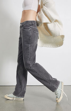 Black Boyfriend Jeans image number 3