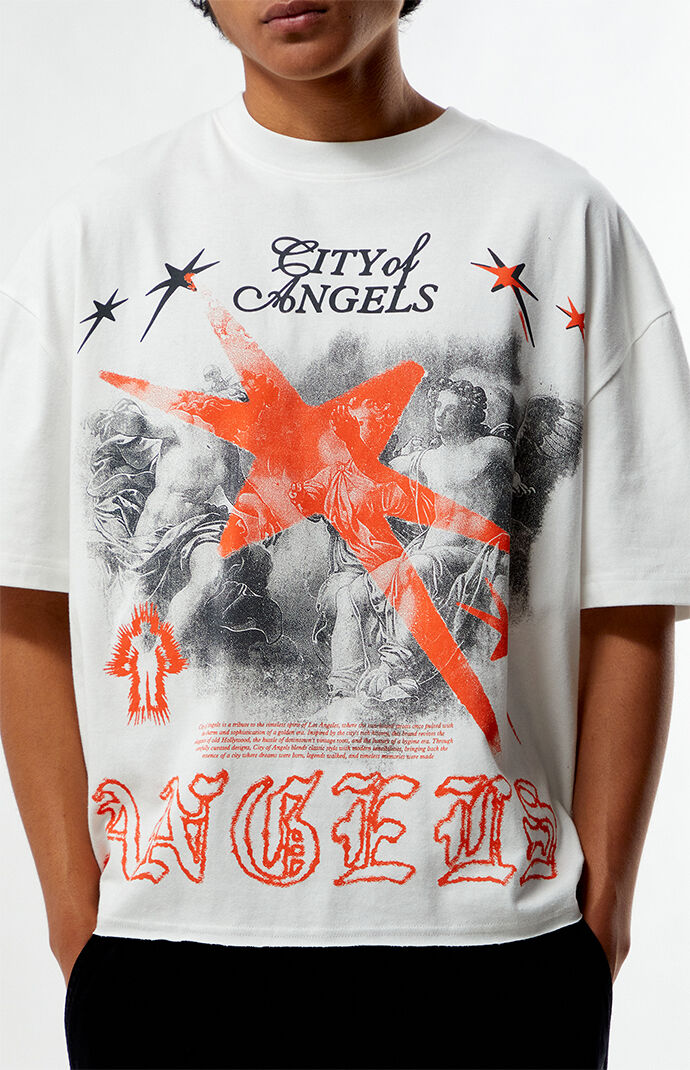 ギザ　L'Appartement Pack T Shirts （2枚） Pacsun City Of Angels Cropped Boxy T-Shirt | PacSun