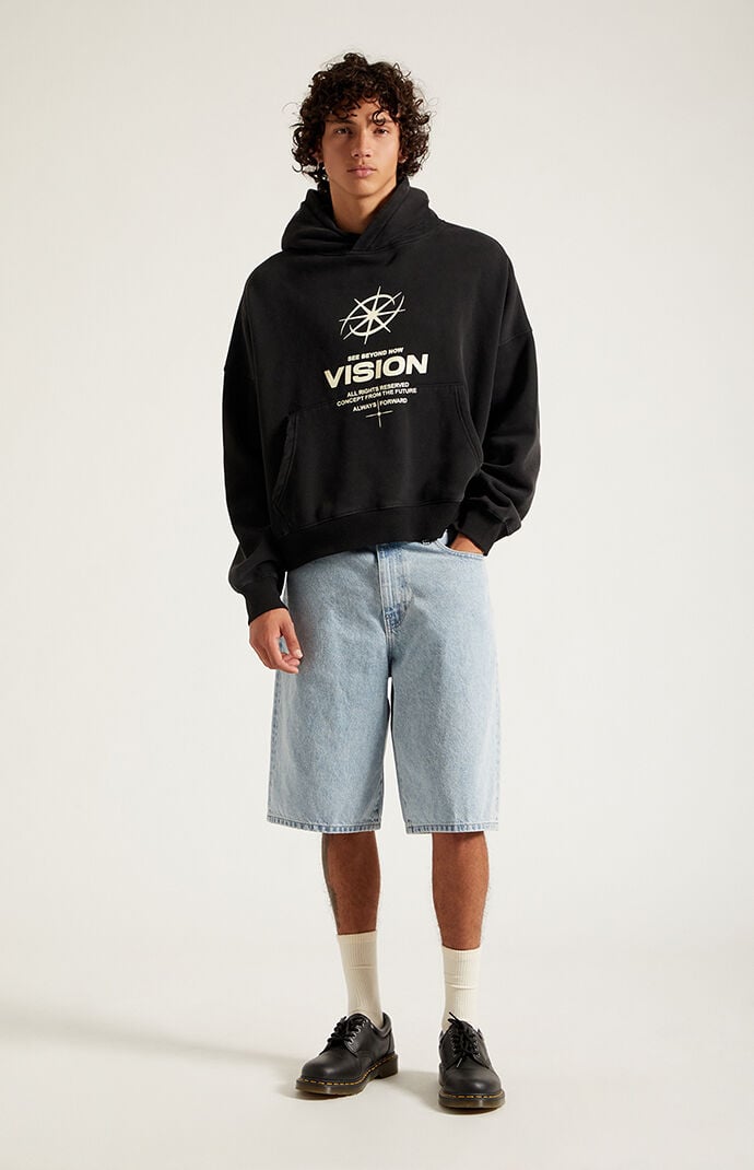 Pacsun Austin Extreme Baggy Jean Shorts Light Blue | Pacsun