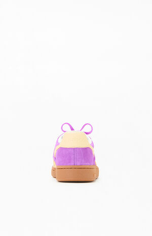 Women's Purple Club C Grounds UK Sneakers image number 3