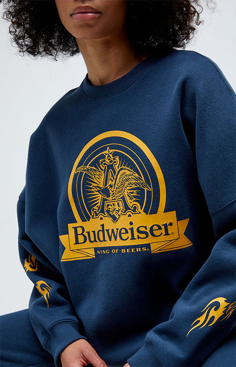 budweiser sweatshirt pacsun