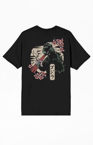 Godzilla Cherry Blossoms T-Shirt image number 3
