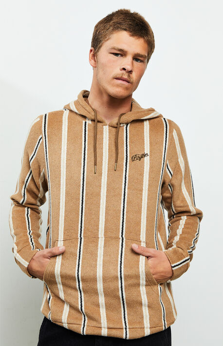 Striped Baja Pullover Hoodie
