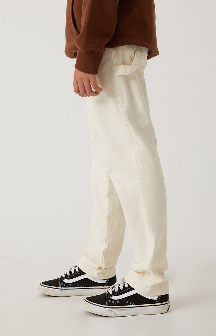 PacSun Kids Off White Carpenter Jeans PacSun