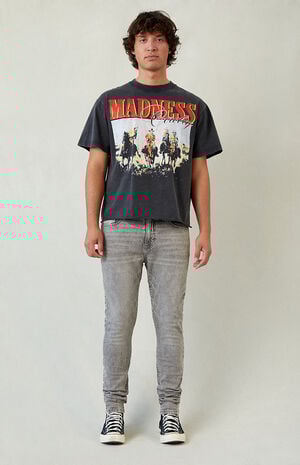 Bryce Stacked Skinny Jeans Stretch Gray image number 5