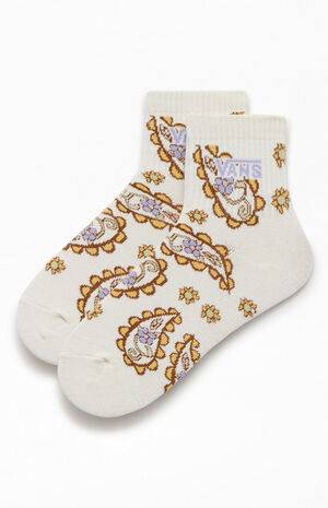 Paisley PNP Half Crew Socks image number 1