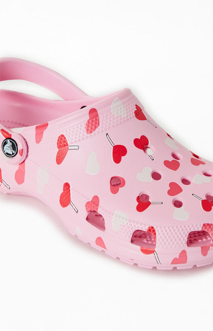 Crocs Classic Valentine s Day Clogs PacSun