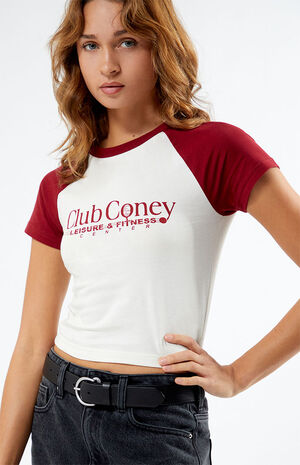Club Coney Raglan T-Shirt image number 1