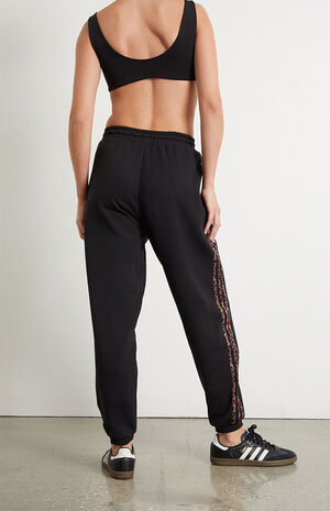 Eco Black Jogger Sweatpants image number 4