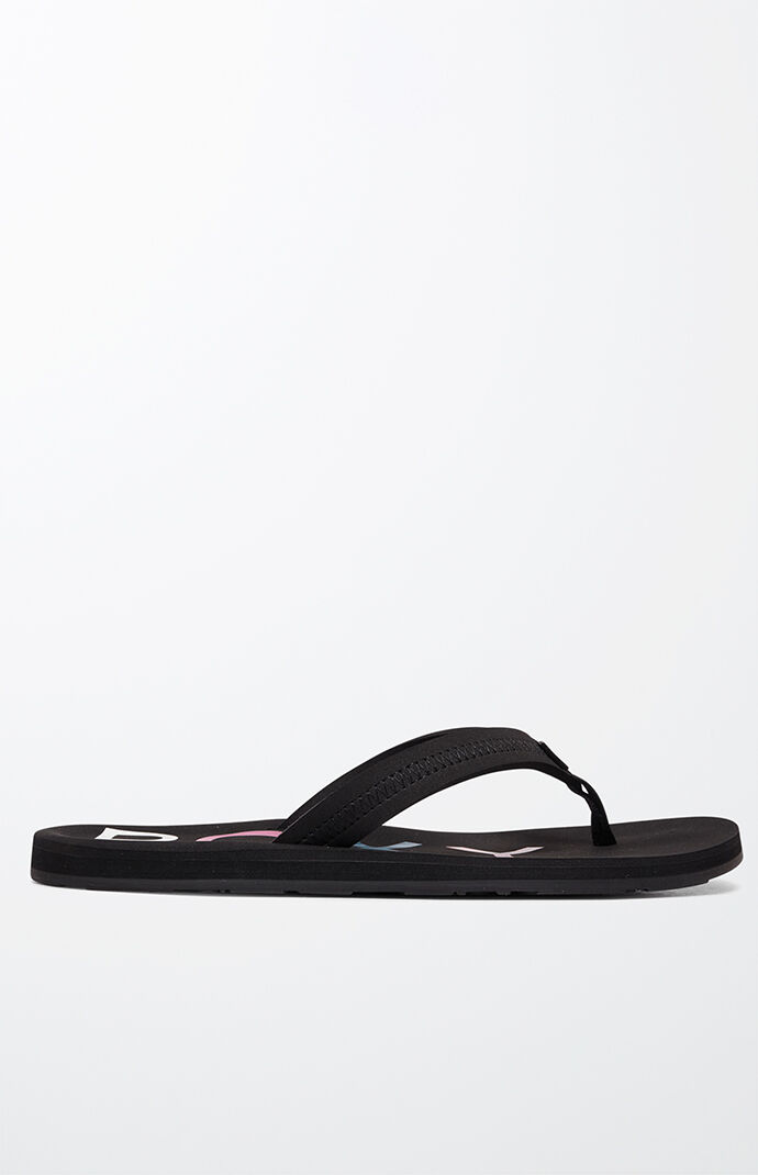 Black Vista Sandals