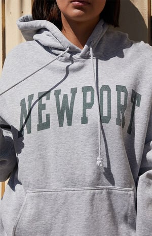 Heather Grey Newport Hoodie image number 2