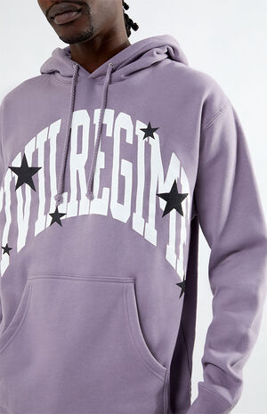 Purple Dark Star Arch Classic Hoodie image number 2