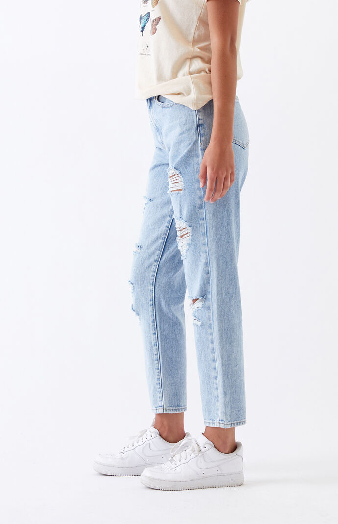 Pacsun Light Mom Jeans Pacsun Shop jeggings, skinny jeans, boyfriend jeans, mom jeans + more styles. pacsun