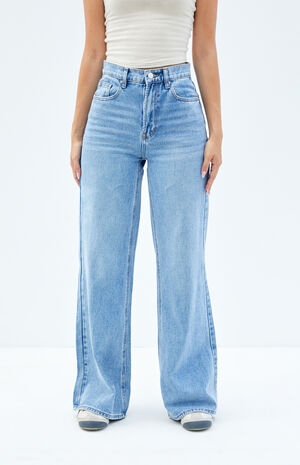 Nora Medium Indigo Wide Leg Jeans image number 2