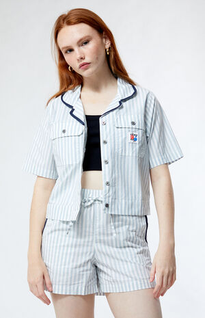 Serena Striped Utility Shirt image number 1
