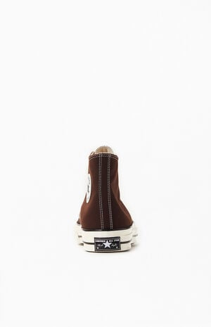 Brown Chuck 70 High Top Shoes image number 3
